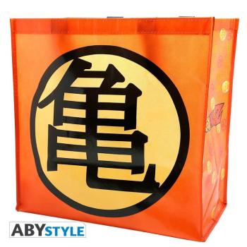 DRAGON BALL - Einkaufstasche  Shoppen Sie mit dem Drachen Shenlong und zeigen Sie stolz das Kame-Symbol der Schüler des Meisters Roshi mit dieser Dragon Ball Z Einkaufstasche von ABYstyle.